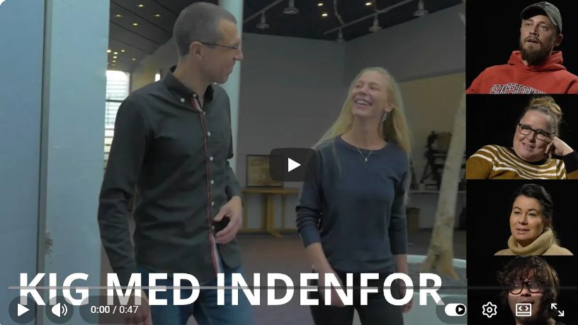 Stillbillede fra introvideoen med Frank